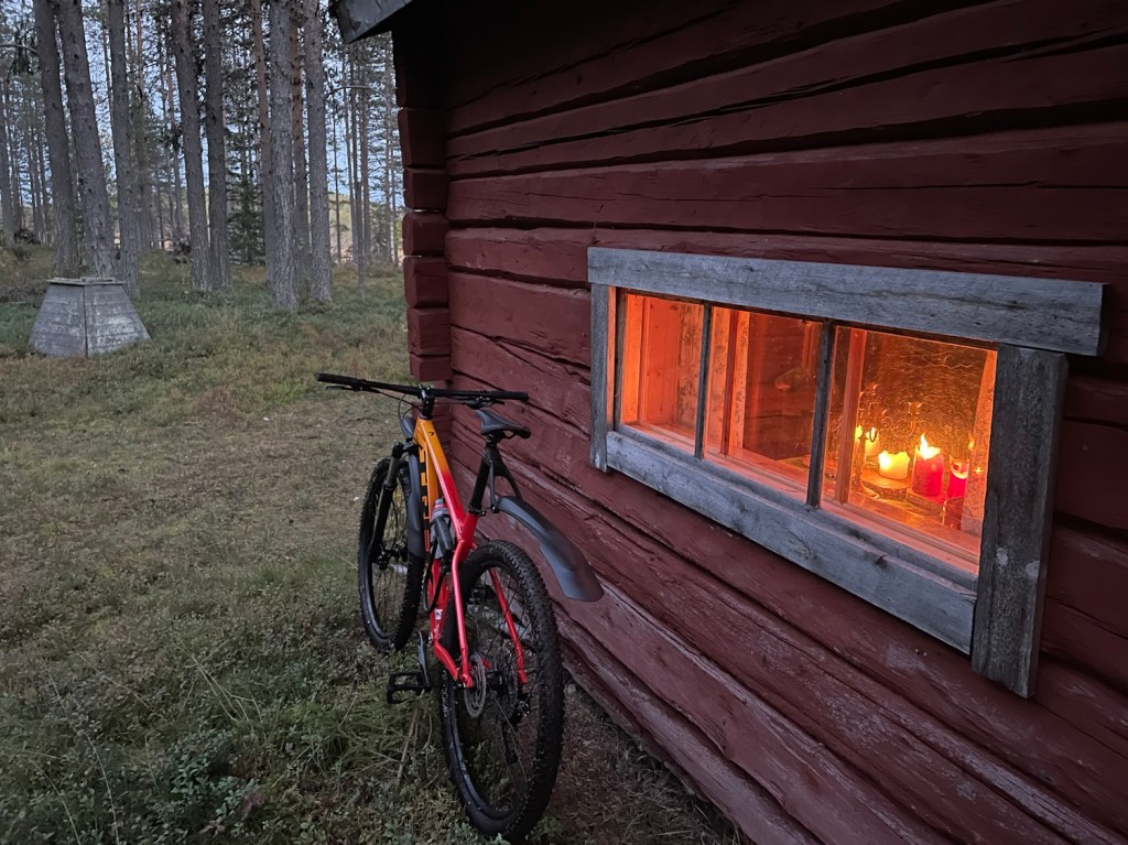 Cykelstigarna ovanför Jockfall 10-11/9&nbsp;2021